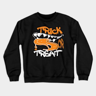 trick or treat Crewneck Sweatshirt